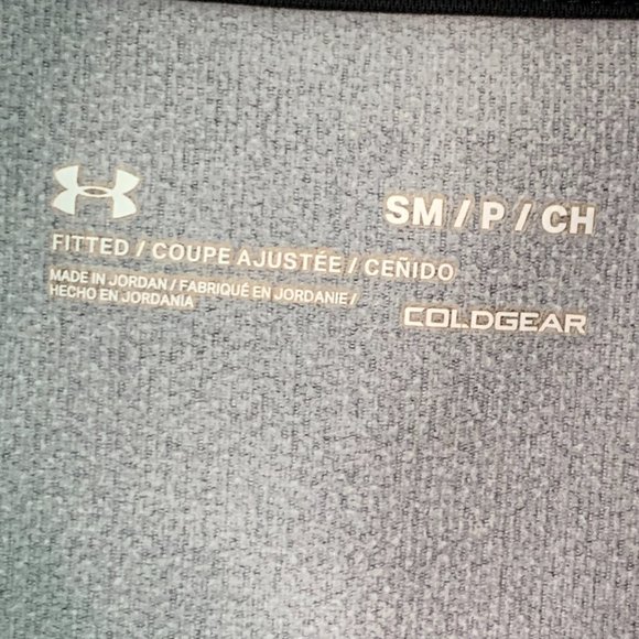 Under Armour ColdGear 1/2 Zip Jacket Gray Women’s Size Small Warm Fall Winter - Picture 7 of 11